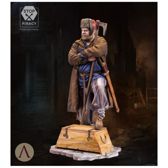 75mm Scale Middle Age Viking Rus (3 resin figures) 75mm Scale Middle Age Viking Rus (3 resin figures)