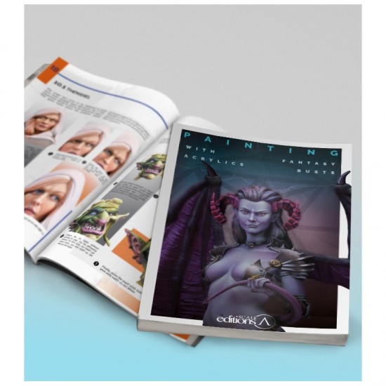 Painting with Acrylics - Fantasy Busts (English, 164 pages) Painting with Acrylics - Fantasy Busts (English, 164 pages)