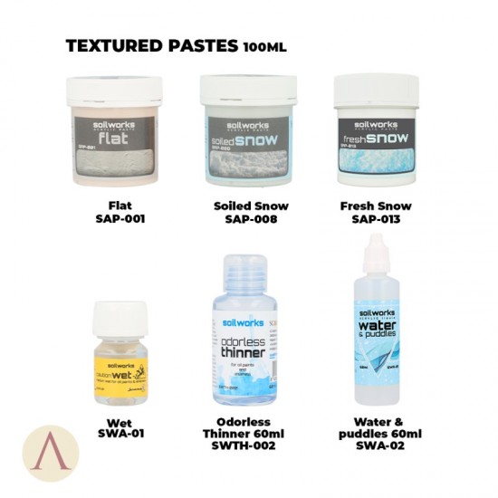 [Soil Works] Scenery Materials & Paints - Environment Cold