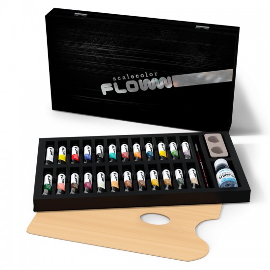 Scalecolor Flow Oil Paint Set - Dr Flows Paint Case Scalecolor Flow Oil Paint Set - Dr Flows Paint Case