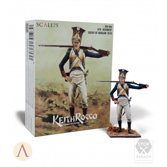 1/24 Keith Rocco - 4th Regiment Duchy Of Warsaw 1810 (resin figure) 1/24 Keith Rocco - 4th Regiment Duchy Of Warsaw 1810 (resin figure)