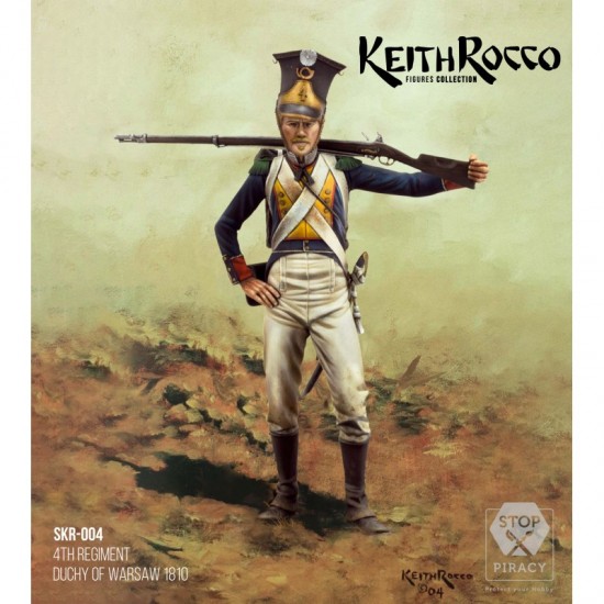 1/24 Keith Rocco - 4th Regiment Duchy Of Warsaw 1810 (resin figure) 1/24 Keith Rocco - 4th Regiment Duchy Of Warsaw 1810 (resin figure)
