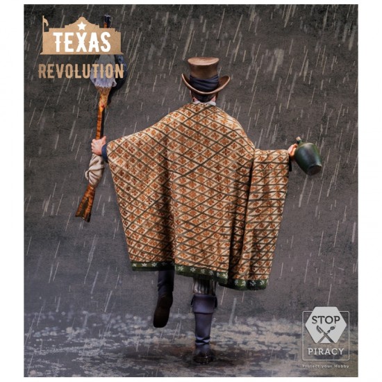 75mm Scale Texas Revolution Mississippi Volunteer Siege of Bexar 1835 (resin) 75mm Scale Texas Revolution Mississippi Volunteer Siege of Bexar 1835 (resin)