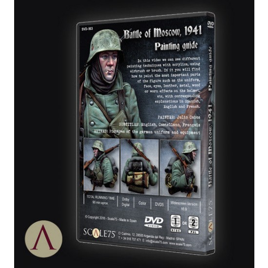 Figure Paint Guide DVD - Battle Of Moscow 1941 Figure Paint Guide DVD - Battle Of Moscow 1941