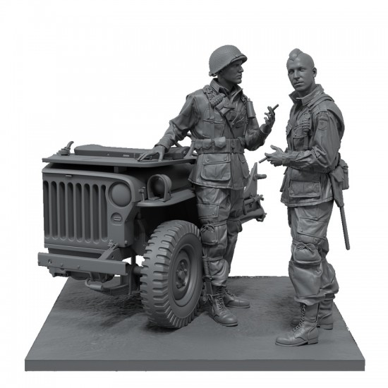 1/35 Warfront Miniatures - Screamig Eagles (D-Day) 1/35 Warfront Miniatures - Screamig Eagles (D-Day)