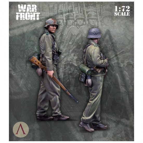 1/72 War Front Panzergrenadiers (2 figures) 1/72 War Front Panzergrenadiers (2 figures)