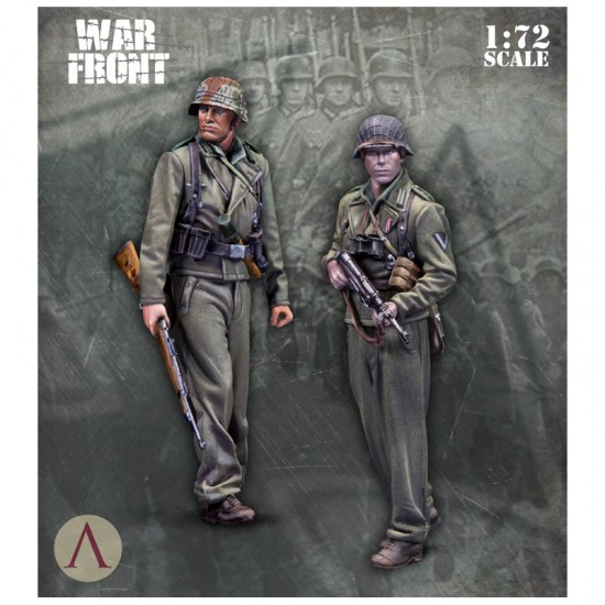 1/72 War Front Panzergrenadiers (2 figures) 1/72 War Front Panzergrenadiers (2 figures)