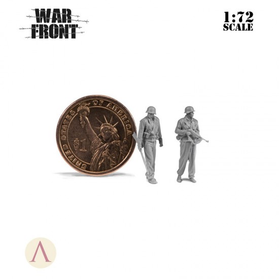 1/72 War Front Panzergrenadiers (2 figures) 1/72 War Front Panzergrenadiers (2 figures)