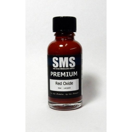 Acrylic Lacquer Paint - Premium #Red Oxide (30ml) Acrylic Lacquer Paint - Premium #Red Oxide (30ml)