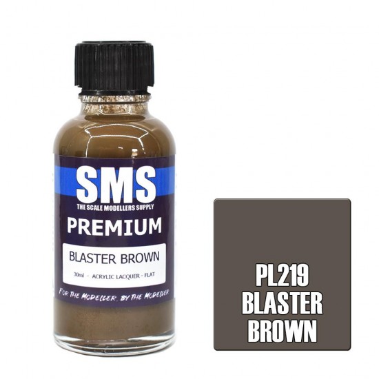 Acrylic Lacquer Paint - Premium Blaster Brown (30ml) Acrylic Lacquer Paint - Premium Blaster Brown (30ml)