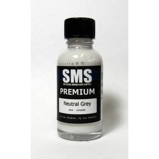 Acrylic Lacquer Paint - Premium #Neutral Grey (30ml) Acrylic Lacquer Paint - Premium #Neutral Grey (30ml)