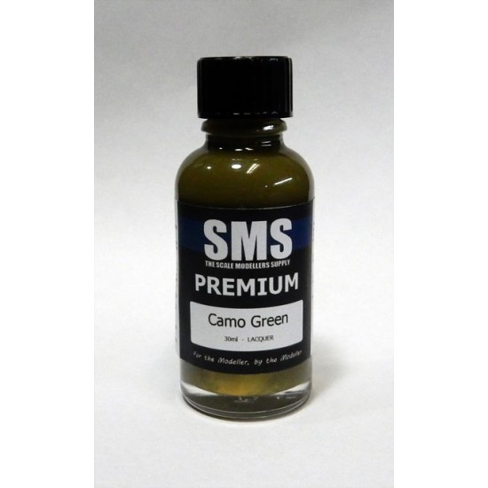 Acrylic Lacquer Paint - Premium #Camo Green (30ml) Acrylic Lacquer Paint - Premium #Camo Green (30ml)