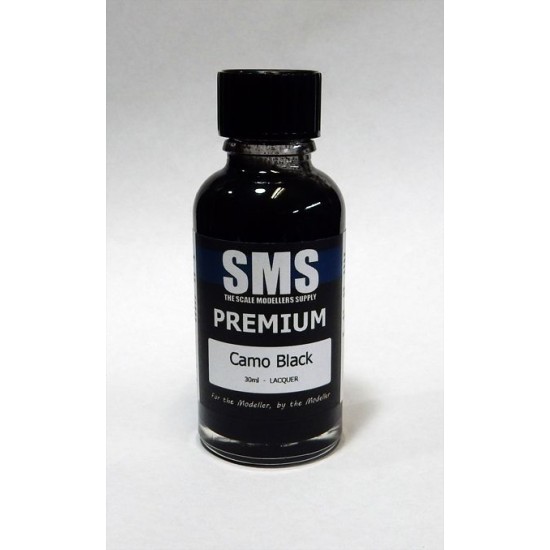 Acrylic Lacquer Paint - Premium #Camo Black (30ml) Acrylic Lacquer Paint - Premium #Camo Black (30ml)