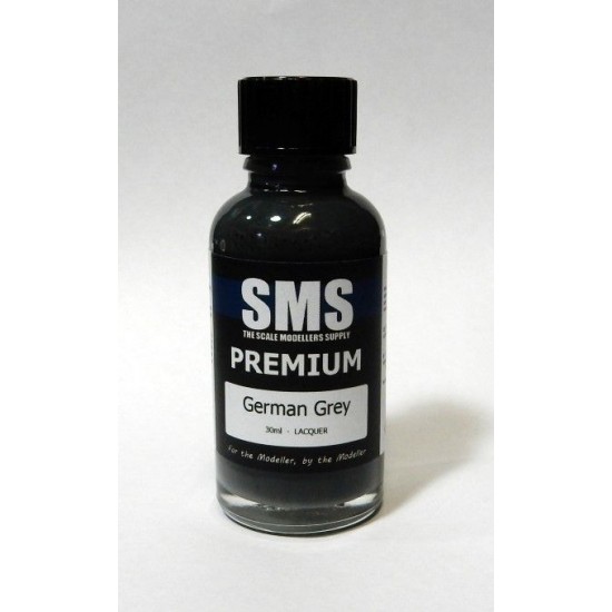 Acrylic Lacquer Paint - Premium #German Grey (30ml) Acrylic Lacquer Paint - Premium #German Grey (30ml)