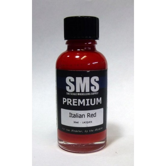 Acrylic Lacquer Paint - Premium #Italian Red (30ml) Acrylic Lacquer Paint - Premium #Italian Red (30ml)