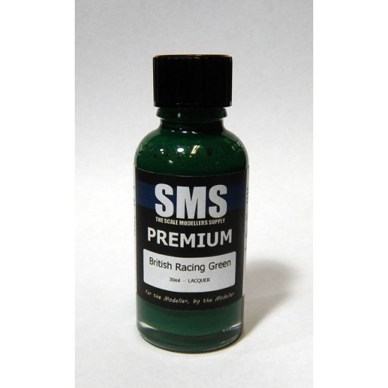 Acrylic Lacquer Paint - Premium #British Racing Green (30ml) Acrylic Lacquer Paint - Premium #British Racing Green (30ml)