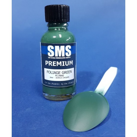 Acrylic Lacquer Paint - Premium #Foliage Green (30ml) Acrylic Lacquer Paint - Premium #Foliage Green (30ml)