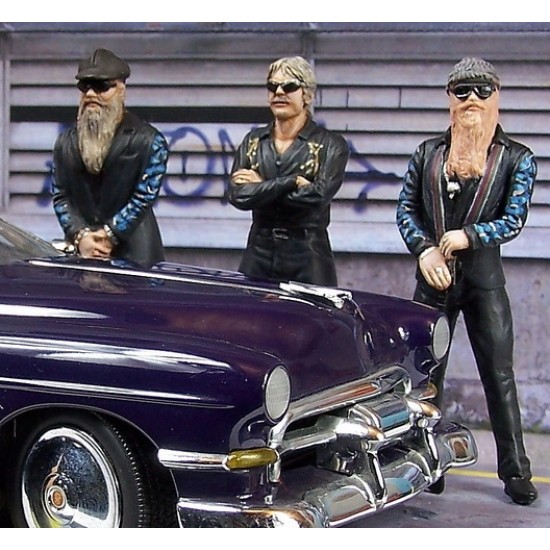 1/24 Figure - The Band (3 unpainted resin figures) 1/24 Figure - The Band (3 unpainted resin figures)