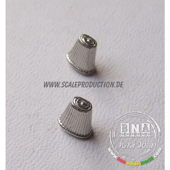 1/24 Metal Air Cleaners/Filters K&N (2pcs) 1/24 Metal Air Cleaners/Filters K&N (2pcs)