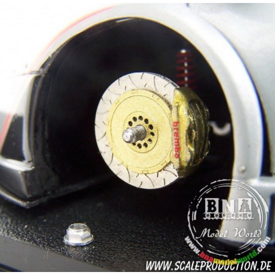1/24 Resin Brake Calipers (4pcs) 1/24 Resin Brake Calipers (4pcs)