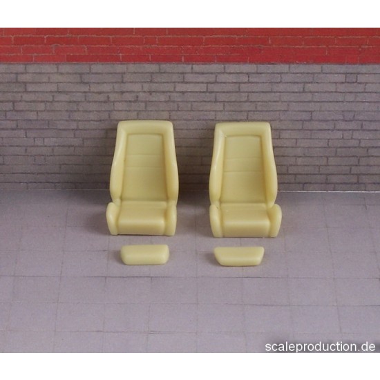 1/24 Car Seats Type G (2 Seats)