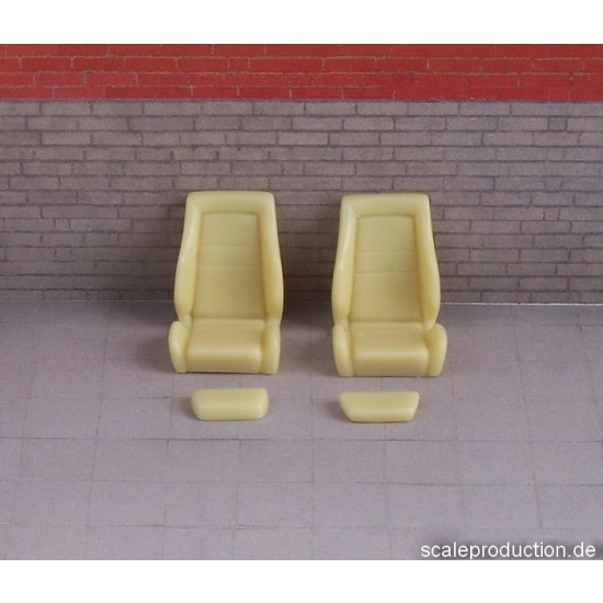 1/24 Car Seats Type G (2 Seats) 1/24 Car Seats Type G (2 Seats)