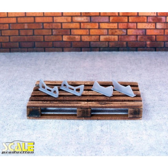 1/24 1/25 Side Mount Seat Brackets #1 (2pcs.)