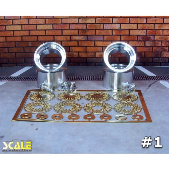 1/24 17 BBS E56 Wheels without Tyre #1 1/24 17 BBS E56 Wheels without Tyre #1