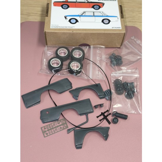 1/24 BMW 1600/2002 Koepchen/Alpina Nurburgring 1970 Transkit for Hasegawa Rally Kits 1/24 BMW 1600/2002 Koepchen/Alpina Nurburgring 1970 Transkit for Hasegawa Rally Kits