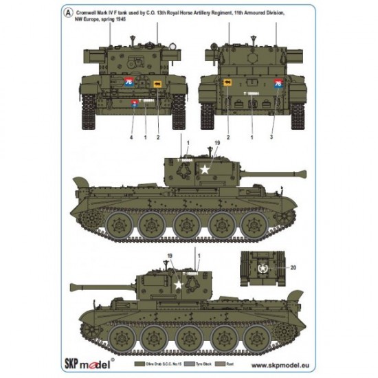 1/35 British Cromwell Mk.IV Type F 1/35 British Cromwell Mk.IV Type F
