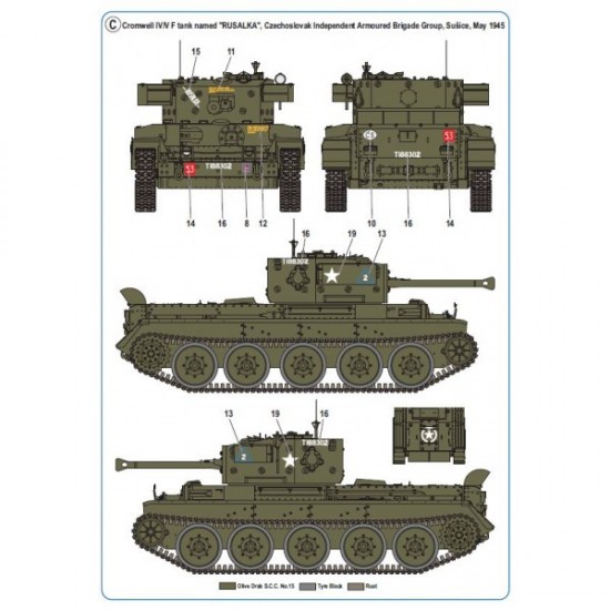 1/35 British Cromwell Mk.IV Type F 1/35 British Cromwell Mk.IV Type F
