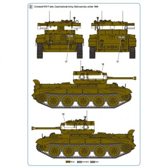 1/35 British Cromwell Mk.IV Type F 1/35 British Cromwell Mk.IV Type F