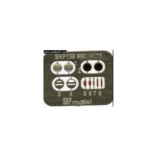 1/35 Lenses and Taillights for M113/M60 kit