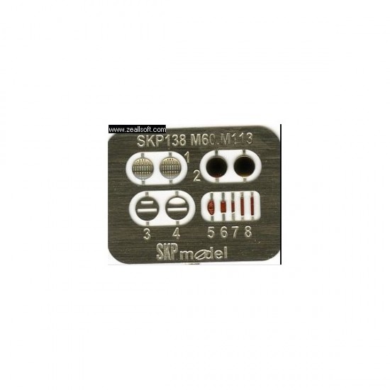 1/35 Lenses and Taillights for M113/M60 kit 1/35 Lenses and Taillights for M113/M60 kit