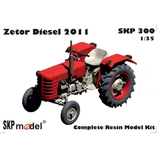 1/35 Zetor Diesel 2011 Resin Kit 1/35 Zetor Diesel 2011 Resin Kit