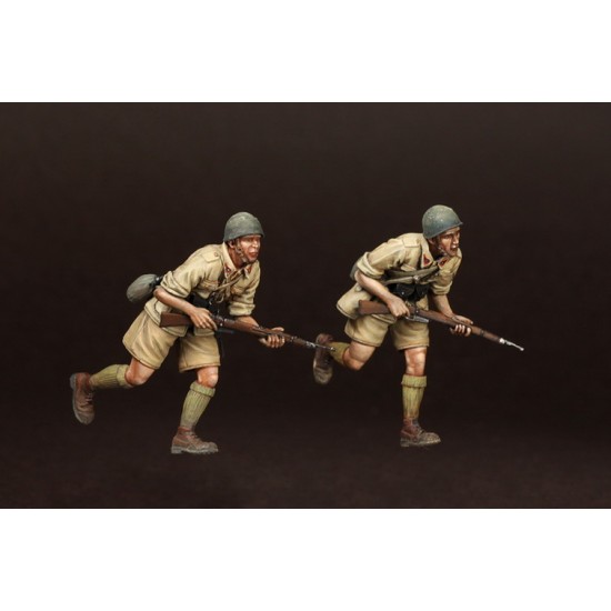 1/35 Italian Guastatori in North Africa (2 figures) 1/35 Italian Guastatori in North Africa (2 figures)