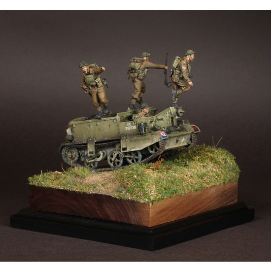 1/35 British Crew Infantrymen for Universal Carrier (4 figures) 1/35 British Crew Infantrymen for Universal Carrier (4 figures)