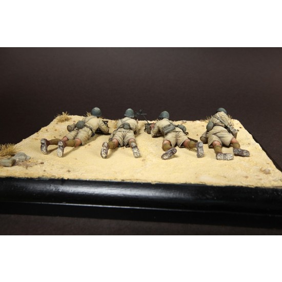 1/35 Italian Guastatori LMG Breda Mod. 30 Team (4 figures) 1/35 Italian Guastatori LMG Breda Mod. 30 Team (4 figures)