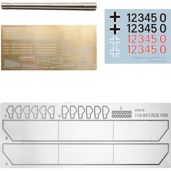 1/16 Jagdpanzer 38(t) Hetzer Mid Production Resin kit w/Metal Track 1/16 Jagdpanzer 38(t) Hetzer Mid Production Resin kit w/Metal Track
