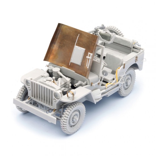 1/16 WWII Willys MB Jeep Resin Kit