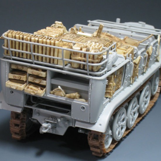 1/35 SdKfz.7 Mittlere Zugkraftwagen 8t Early Ver. Accessary Set 1/35 SdKfz.7 Mittlere Zugkraftwagen 8t Early Ver. Accessary Set