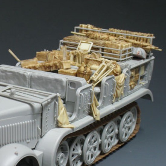 1/35 SdKfz.7 Mittlere Zugkraftwagen 8t Early Ver. Accessary Set 1/35 SdKfz.7 Mittlere Zugkraftwagen 8t Early Ver. Accessary Set