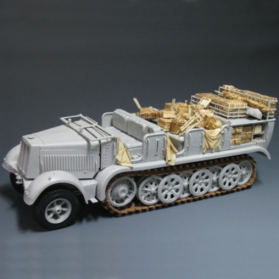 1/35 SdKfz.7 Mittlere Zugkraftwagen 8t Early Ver. Accessary Set 1/35 SdKfz.7 Mittlere Zugkraftwagen 8t Early Ver. Accessary Set