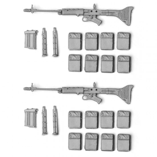 1/16 German FG42 Assault Rifle (2pcs) 1/16 German FG42 Assault Rifle (2pcs)
