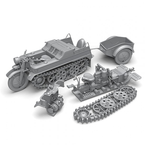 1/16 WWII SdKfz.2 Kleines Kettenkrad Typ HK101 1/16 WWII SdKfz.2 Kleines Kettenkrad Typ HK101