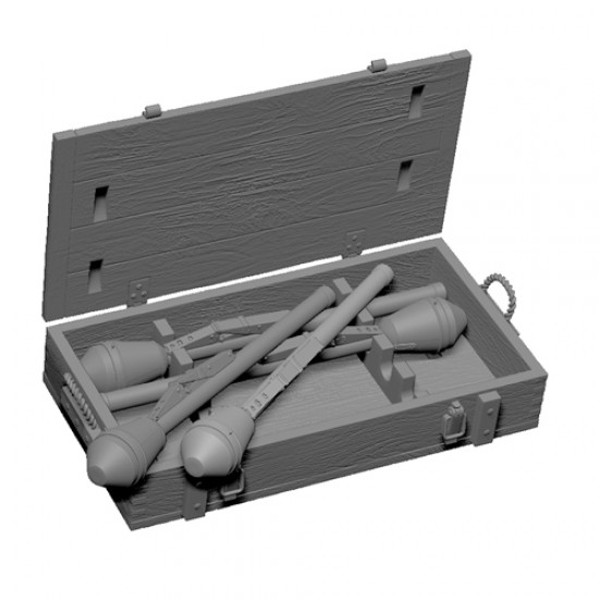 1/35 WWII German Panzerfaust with Box 1/35 WWII German Panzerfaust with Box