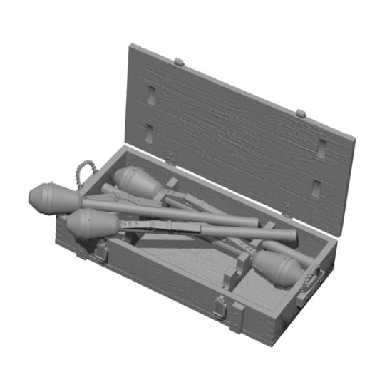 1/35 WWII German Panzerfaust with Box 1/35 WWII German Panzerfaust with Box