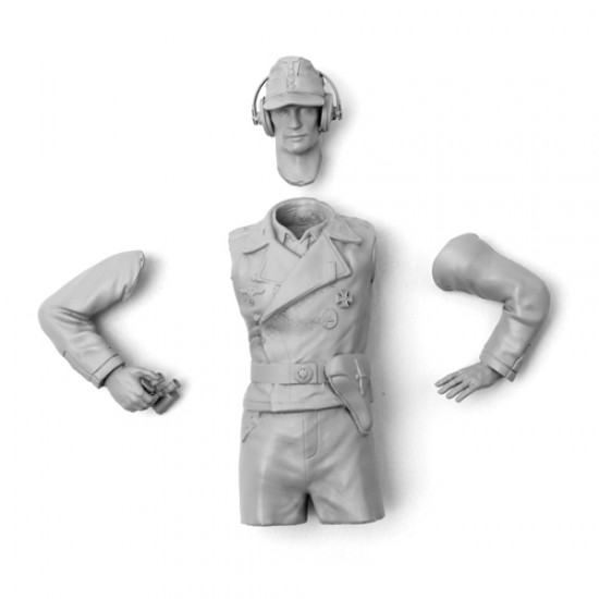 1/16 WWII German Tank Commander of Panzer III Ausf.J (for DAS WERK) 1/16 WWII German Tank Commander of Panzer III Ausf.J (for DAS WERK)