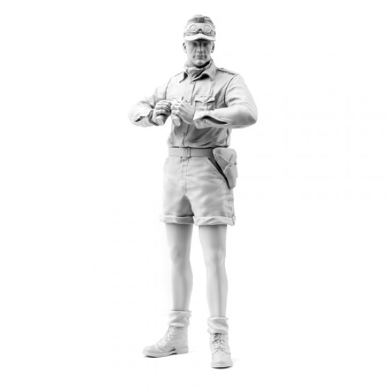 1/16 WWII German DAK Tank Commander of Panzer III Ausf.J (for DAS WERK) 1/16 WWII German DAK Tank Commander of Panzer III Ausf.J (for DAS WERK)