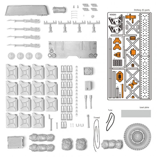 1/16 WWII British SAS 1/4 Ton Utility Truck Conversion set for Takom kits 1/16 WWII British SAS 1/4 Ton Utility Truck Conversion set for Takom kits